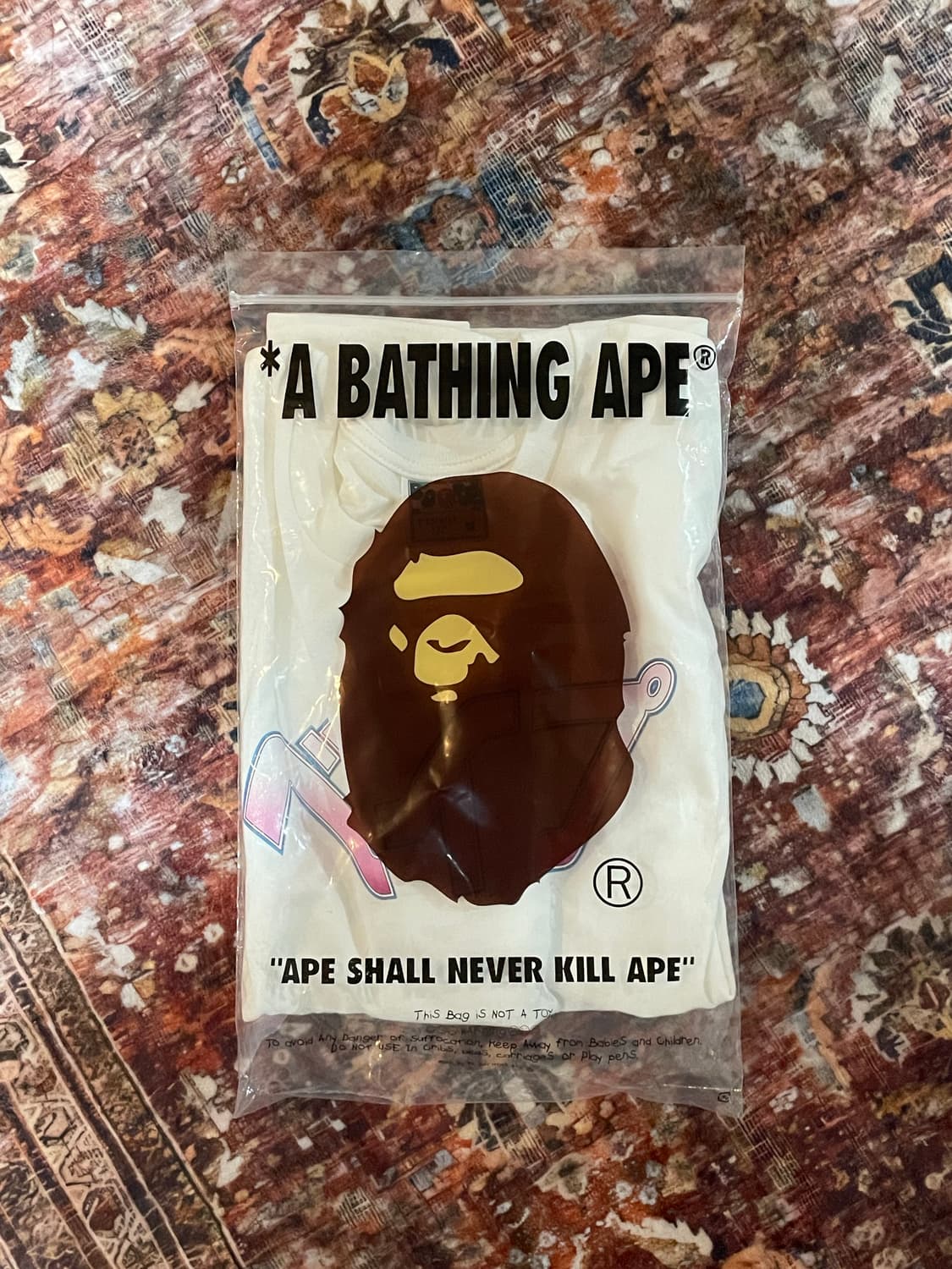 (새상품) Katakana bape tee 카타카나 베이프 반팔티 상품이미지10