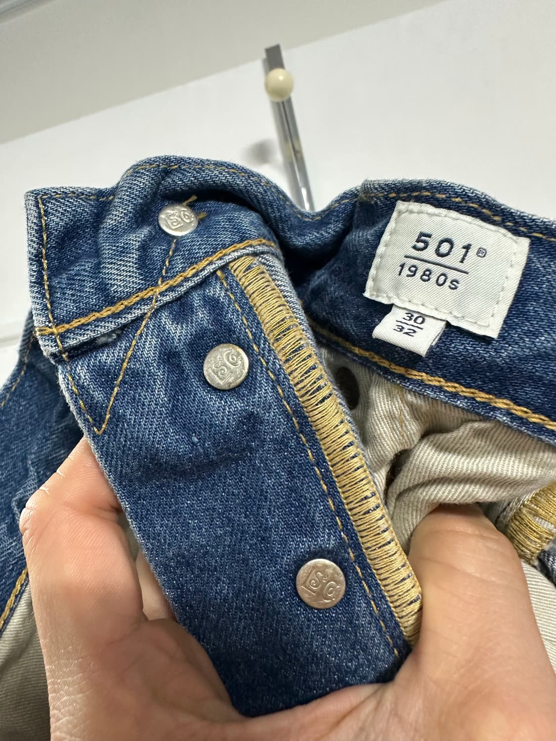 리바이스 블루탭 80S 501 데님 팬츠 상품이미지6