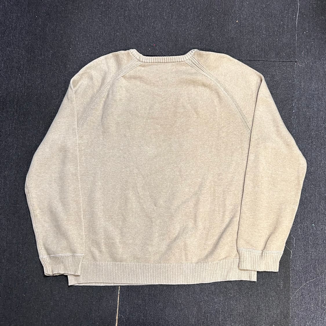 폴로 랄프로렌 베이지 신형 오트밀 니트 맨투맨 XL 상품이미지4