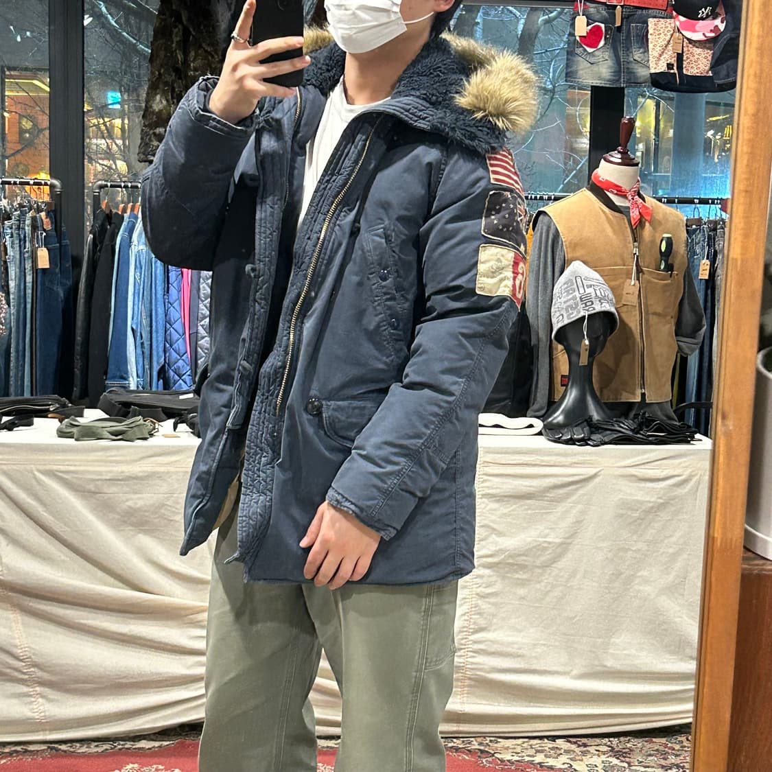 M) 폴로 랄프로렌 진스 N3B 덕다운 오리털 패딩 점퍼 상품이미지9