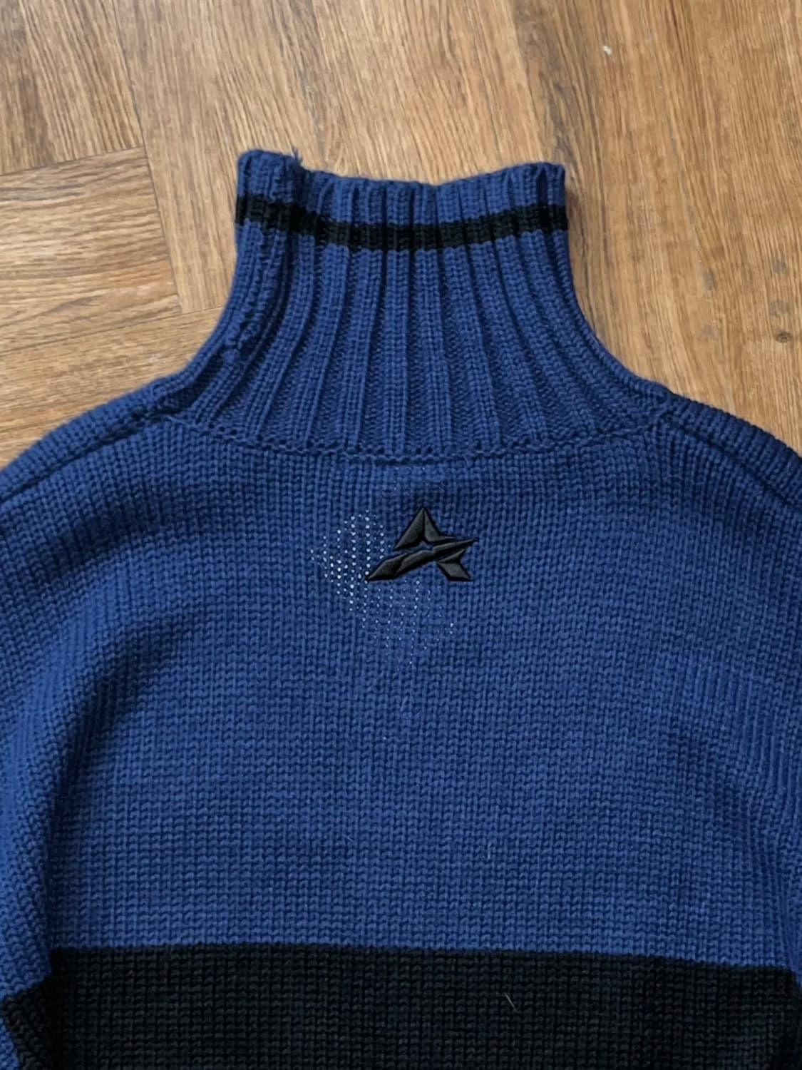 Avirex 아비렉스 배색 폴라 니트 상품이미지8