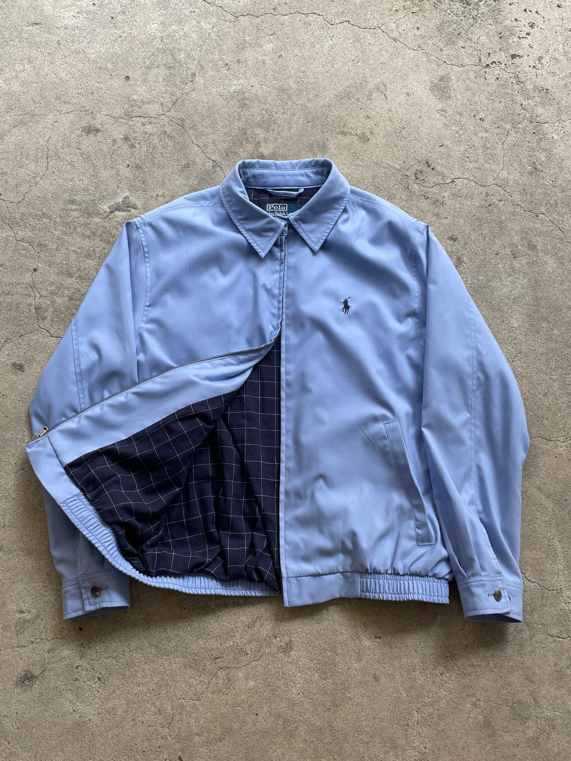 90s PRL Swing top Jacket_Lavender Blue 상품이미지3