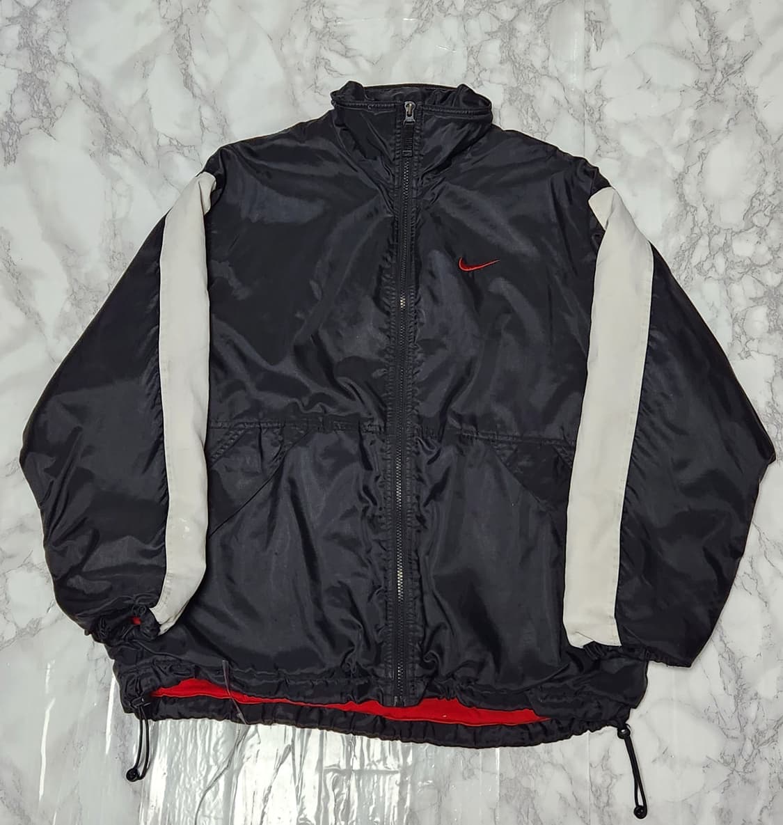 나이키 사이드라인 검흰 빅로고 올드스쿨 점퍼 자켓
 상품이미지5