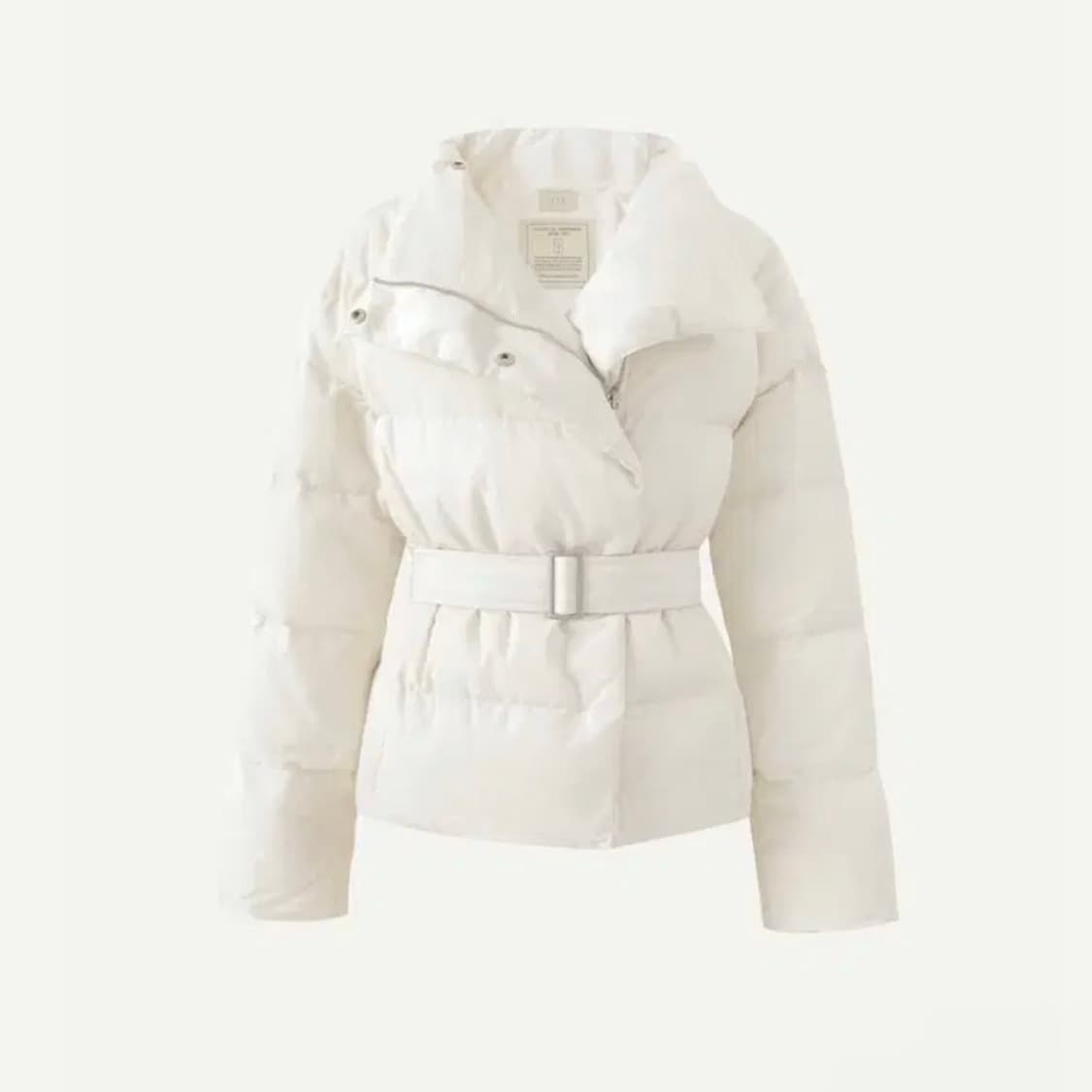 SIE 시에 이브 숏 구스다운 패딩 아이보리 상품이미지3