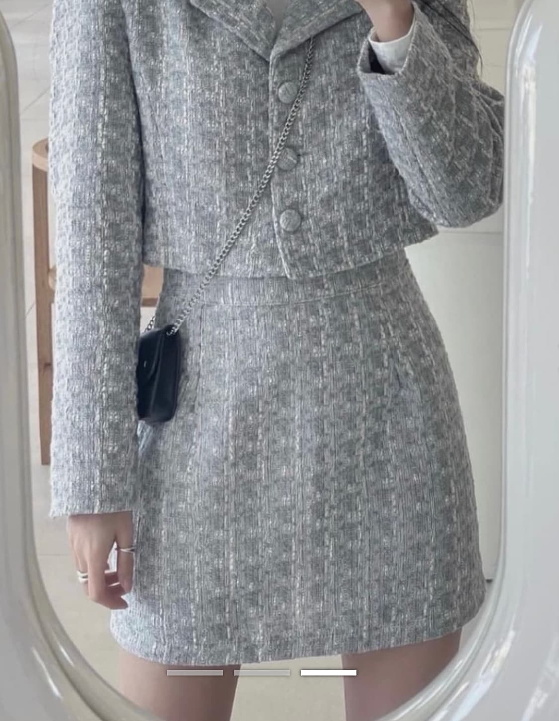 카키포인트 프라하 트위드 셋업 상품이미지3