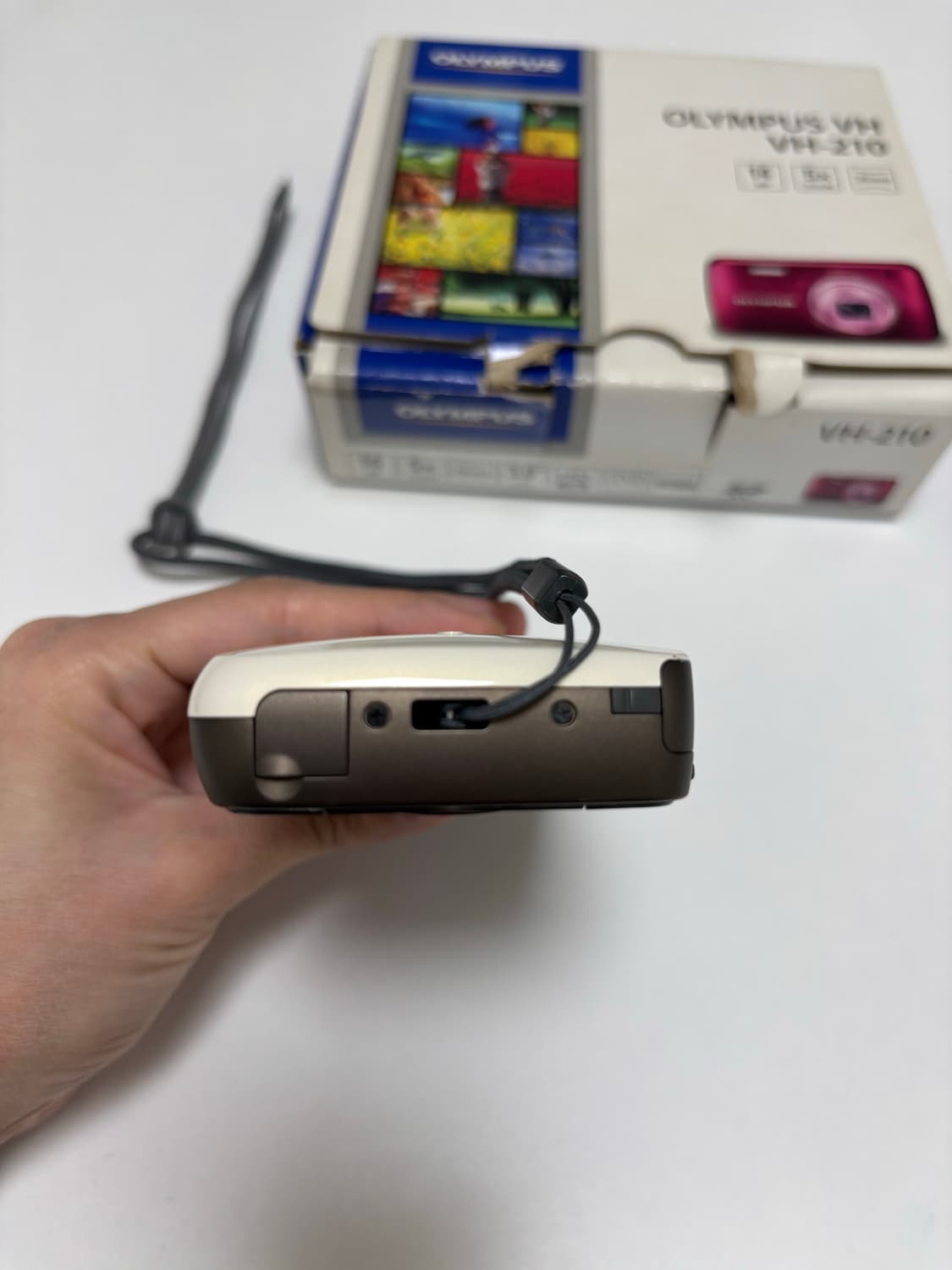 작례o, 소프트포커스) 올림푸스 VH-210 화이트 상품이미지4
