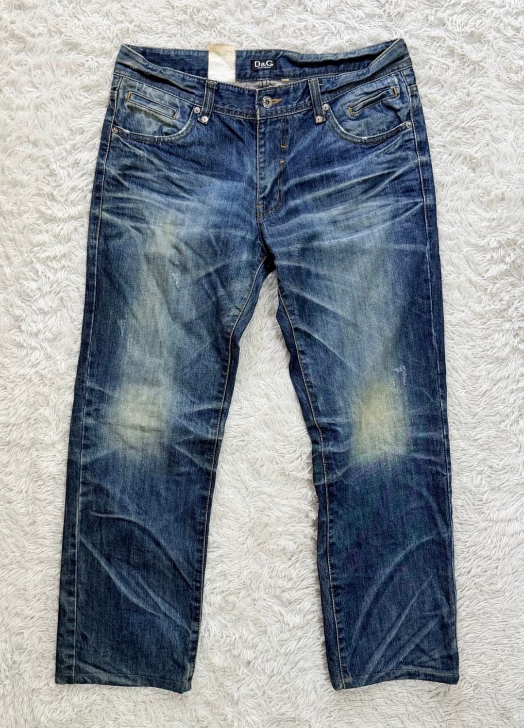 돌체앤가바나 (D&G) 빈티지 워싱 데님 팬츠 (Size 48)  상품이미지5