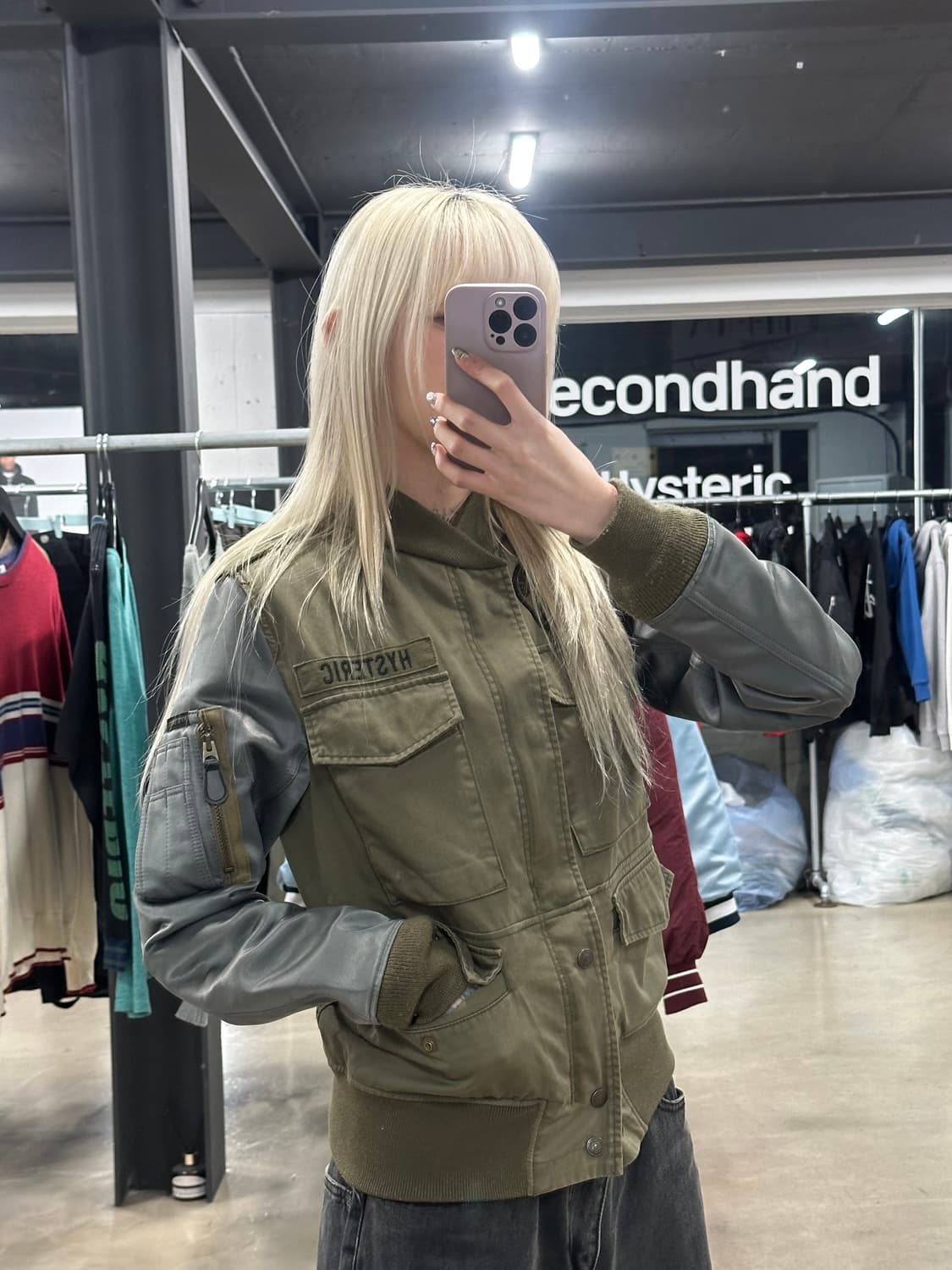 히스테릭 글래머 Hysteric Dream MA-1 재킷 상품이미지1