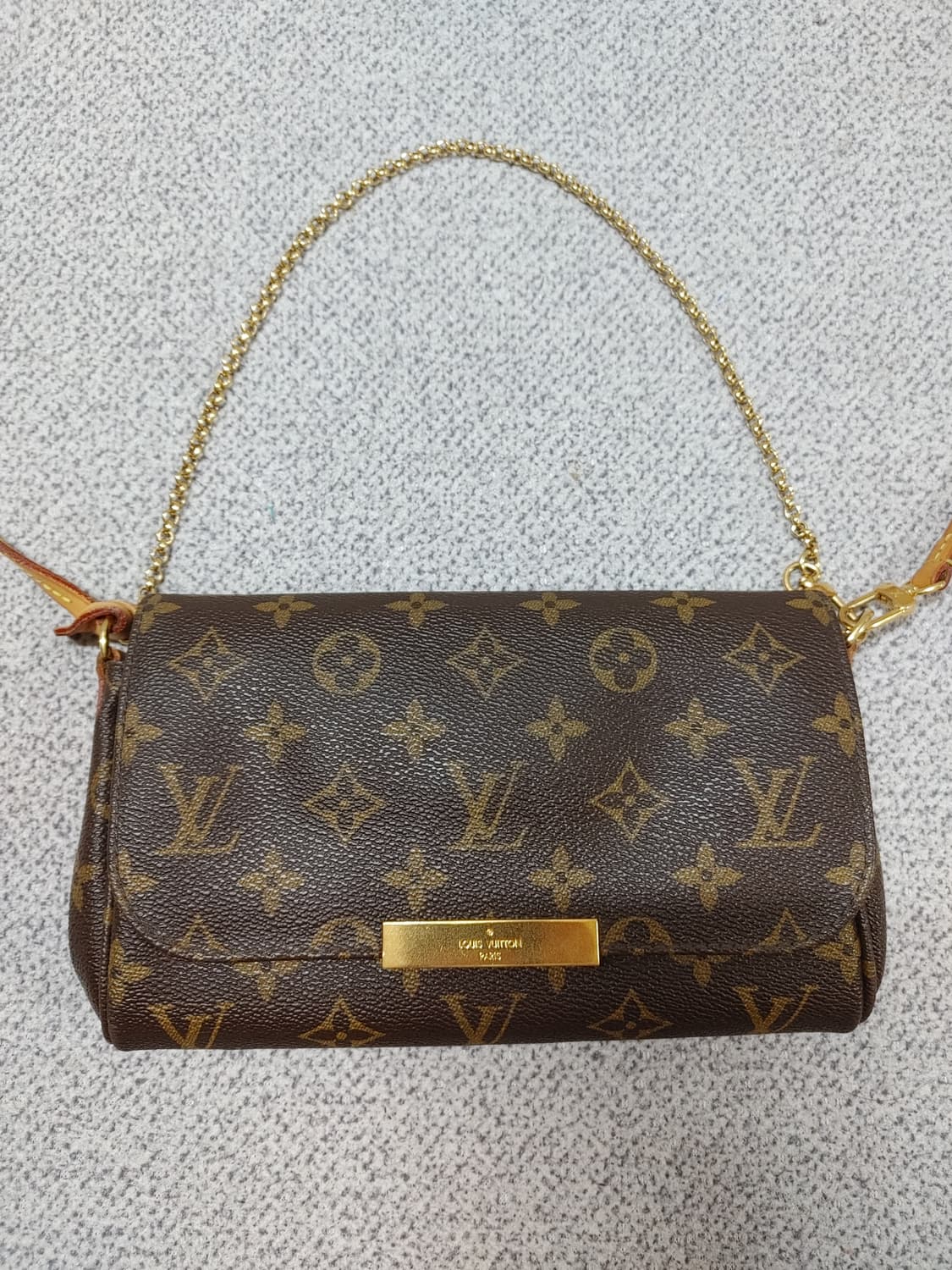 정품 루이비통 페이보릿 pm 크로스백 클러치백 상품이미지2