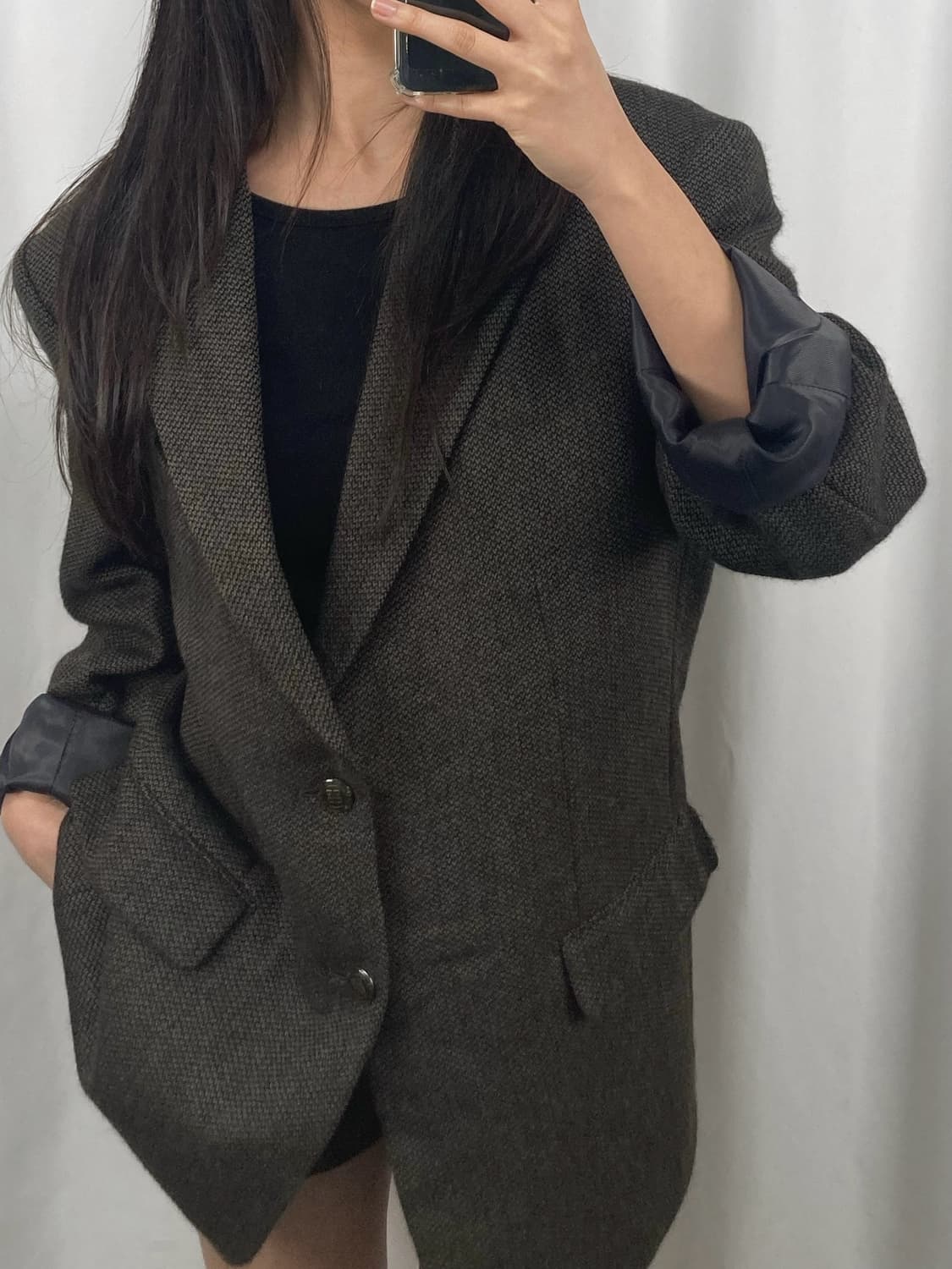 지방시 알파카 울 블레이저 자켓 상품이미지2