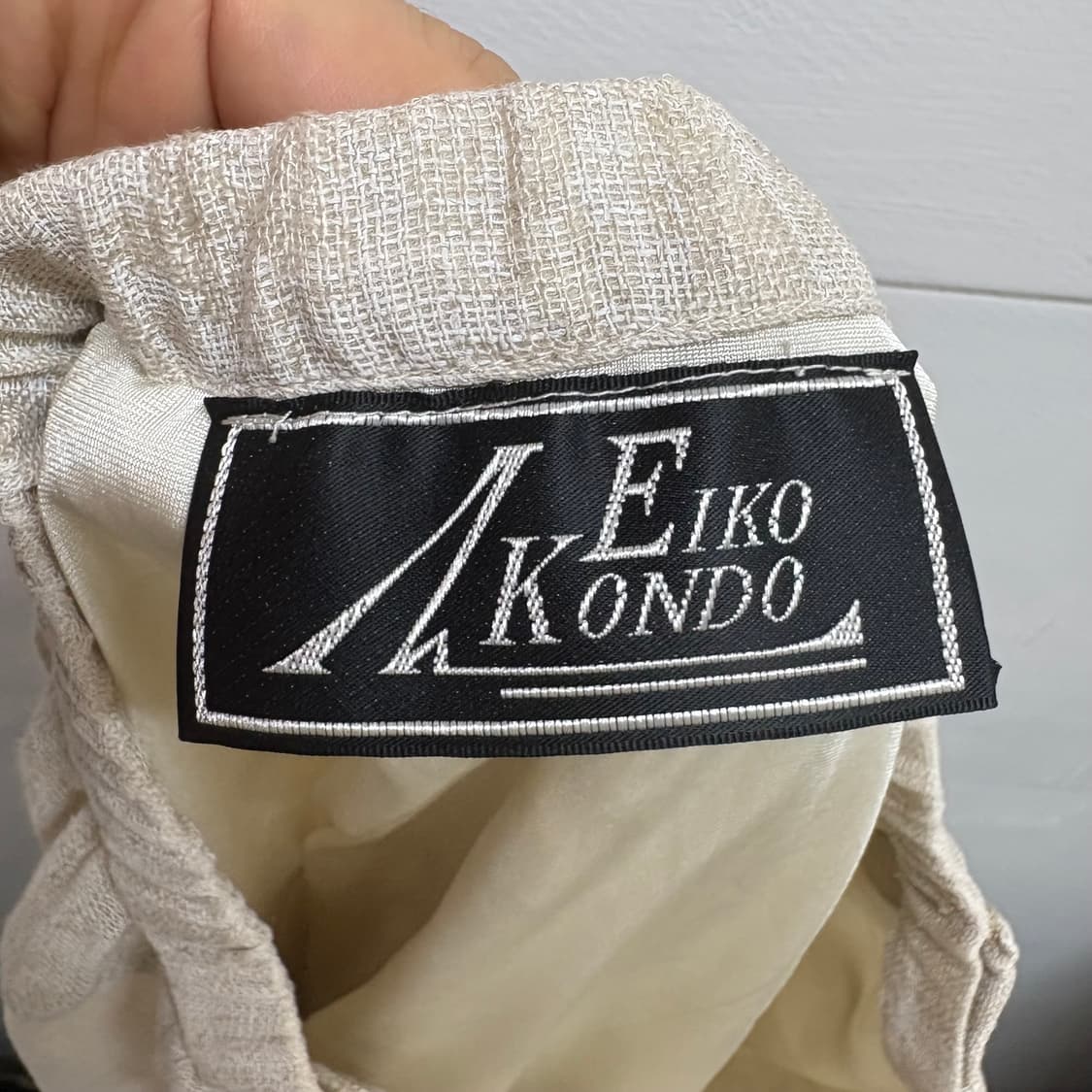 EIKO KONDO 패치 레이어드 언발 스커트  상품이미지6