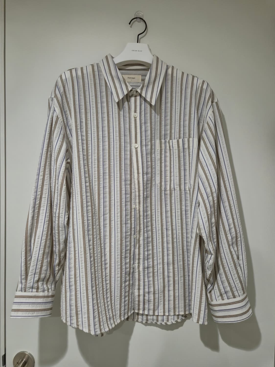 [파브레가] 노이 멀티 스트라이프 셔츠 3사이즈 상품이미지1