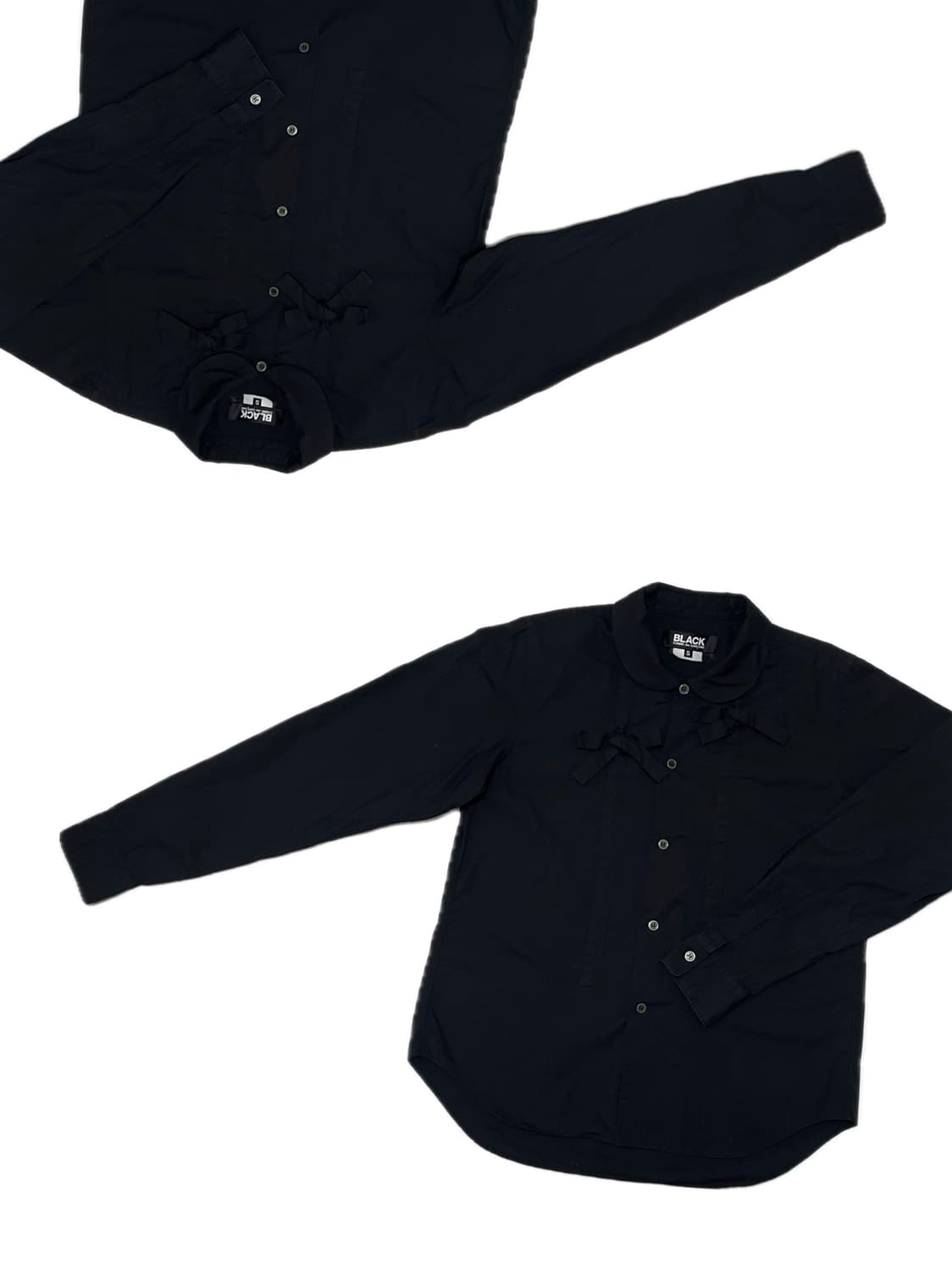 BLACK comme des garcons ribbon shirts 상품이미지4