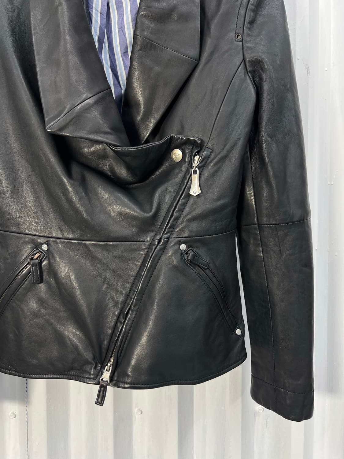 lambskin transform rider jacket 상품이미지5