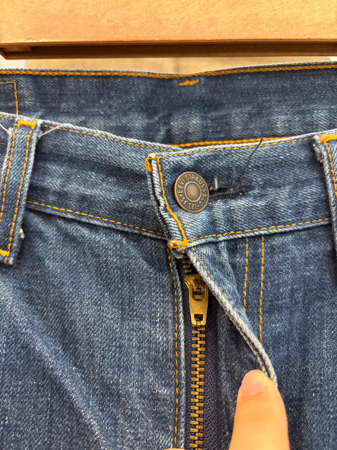 00s Levis 리바이스 505 데님 팬츠 (made Japan) 상품이미지3