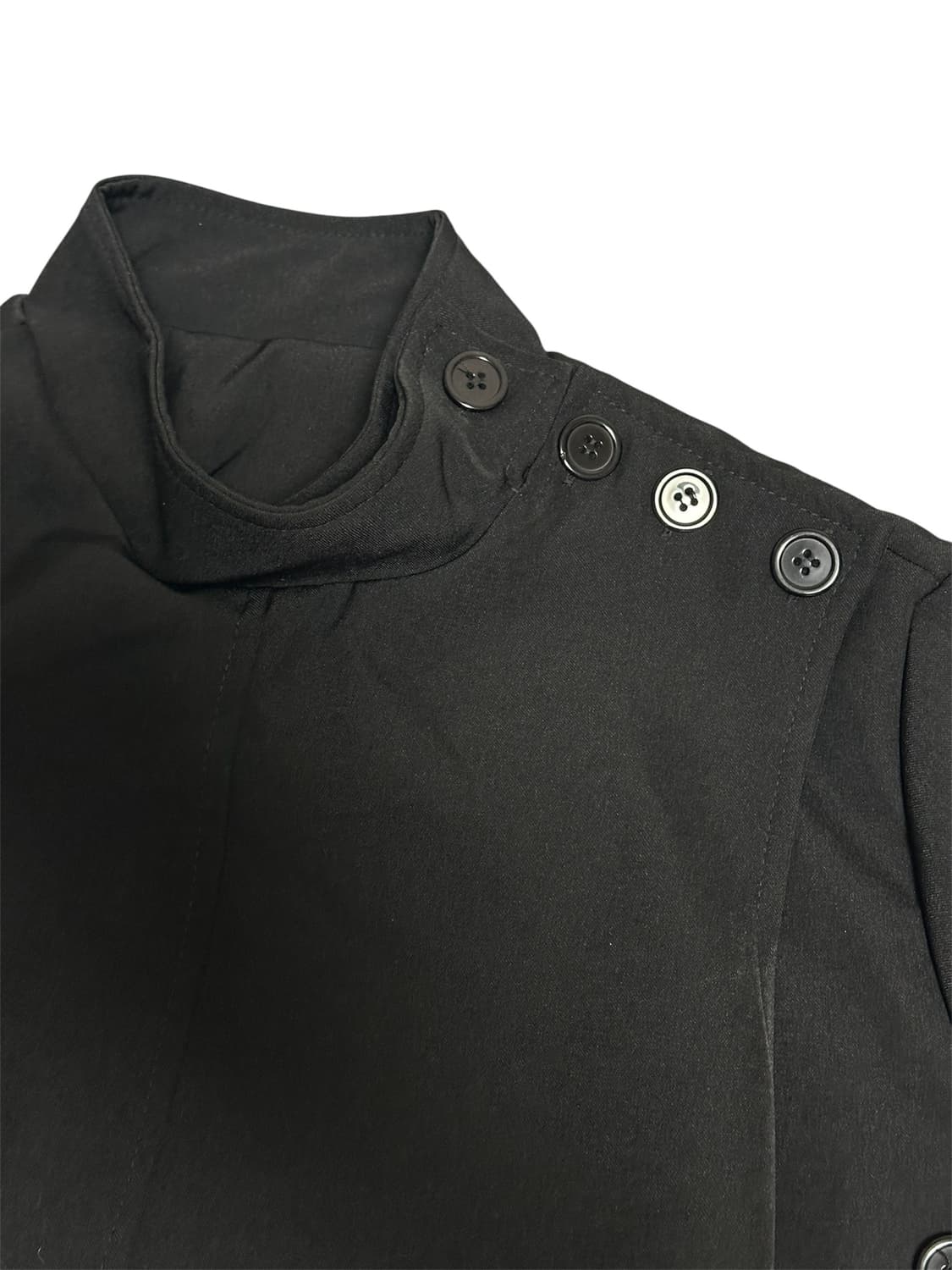 Asymmetric Stand Collar 펜싱자켓 상품이미지6