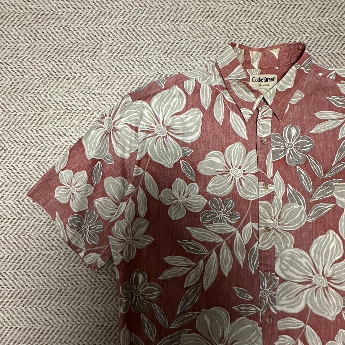 VINTAGE usa made hawaiian shirt 상품이미지3