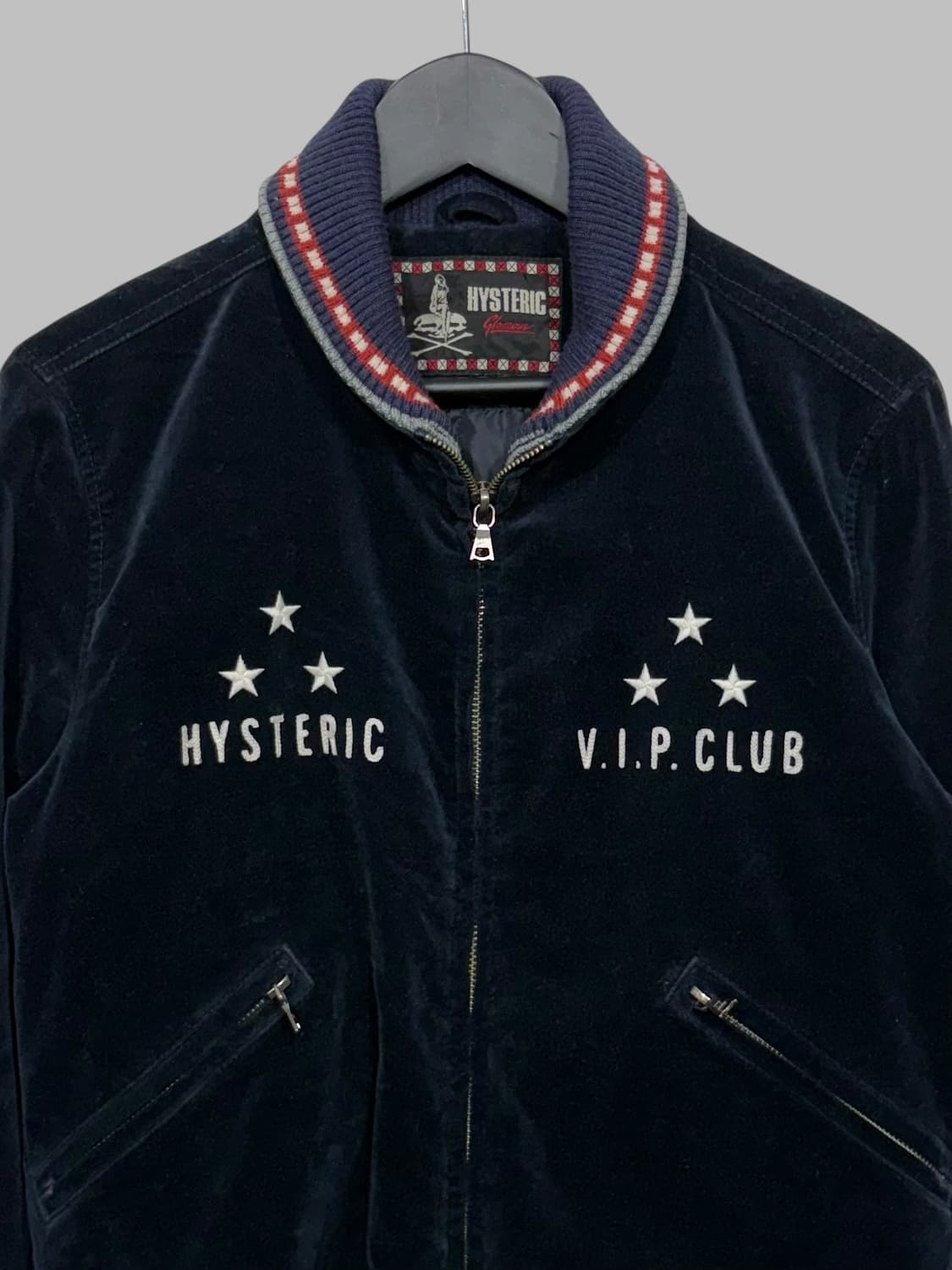 HYSTERIC GLAMOUR star velvet jacket  상품이미지7