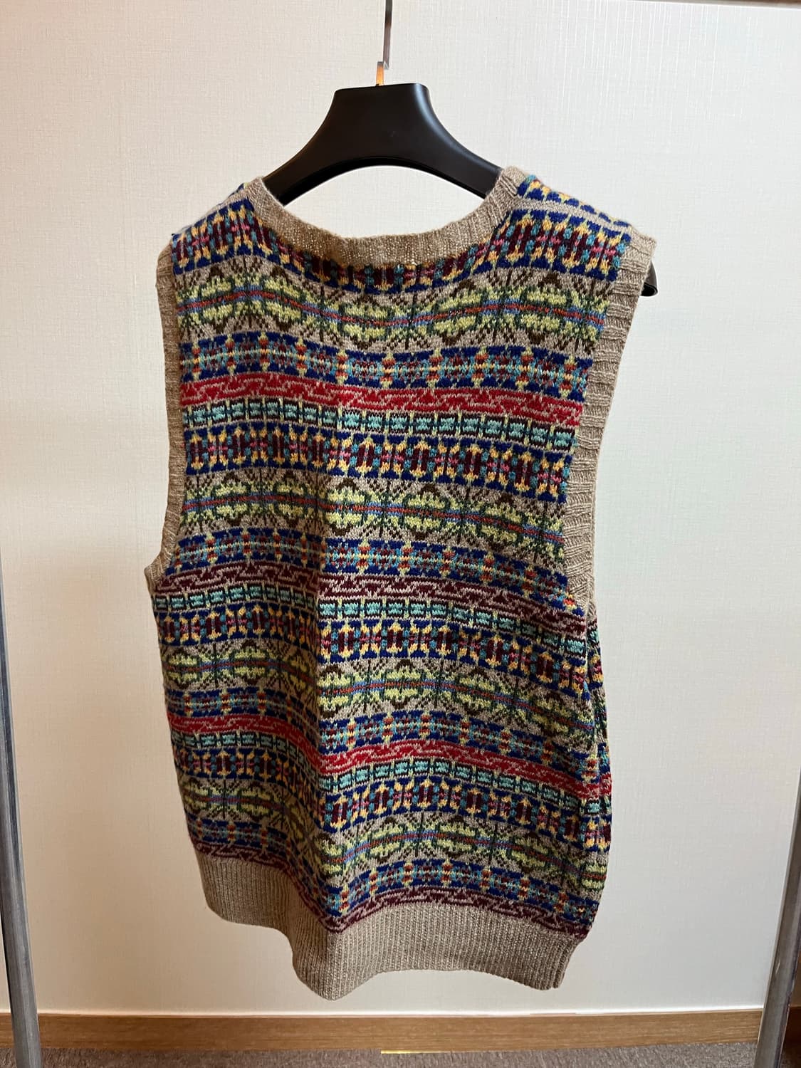 Polo knit vest 상품이미지3