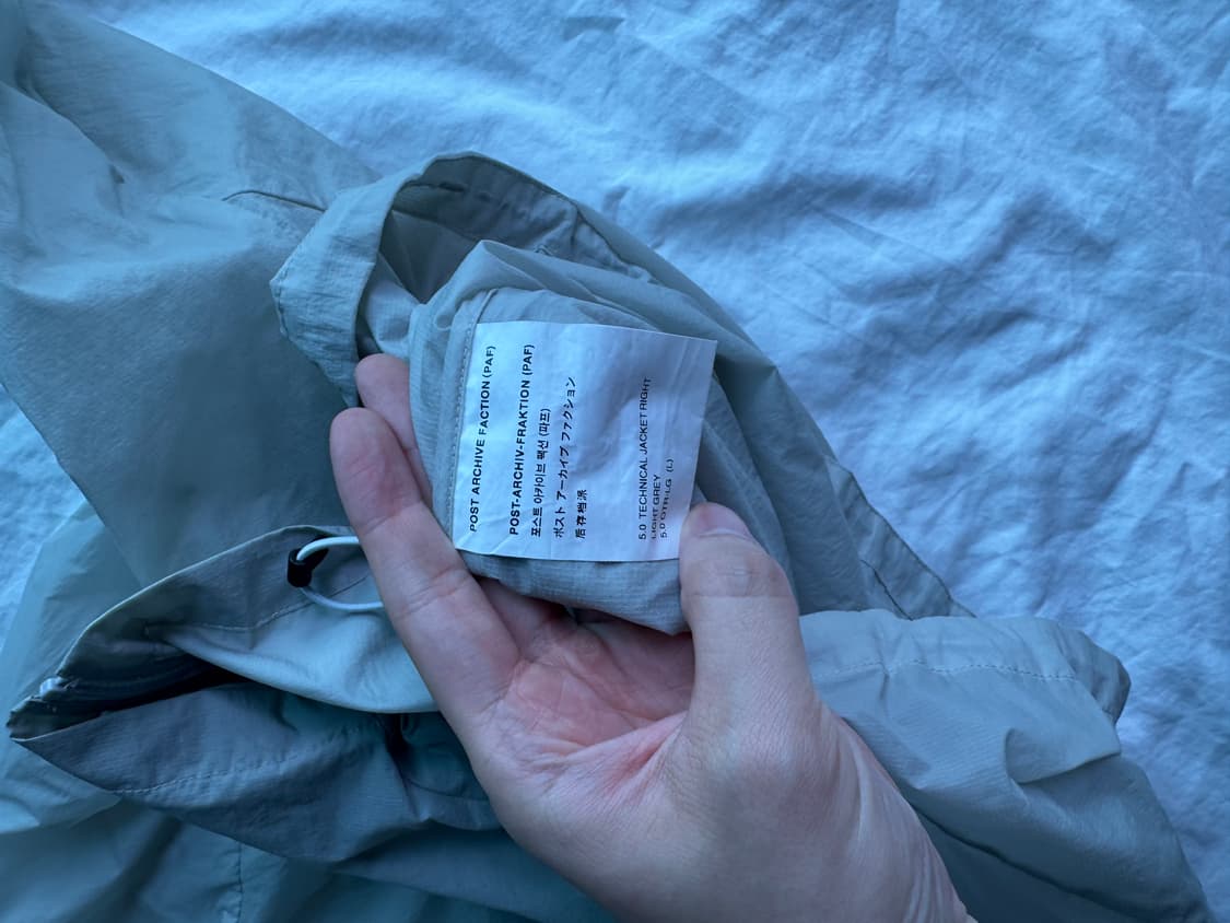 Post archive faction 5.0 테크니컬 제킷 상품이미지3