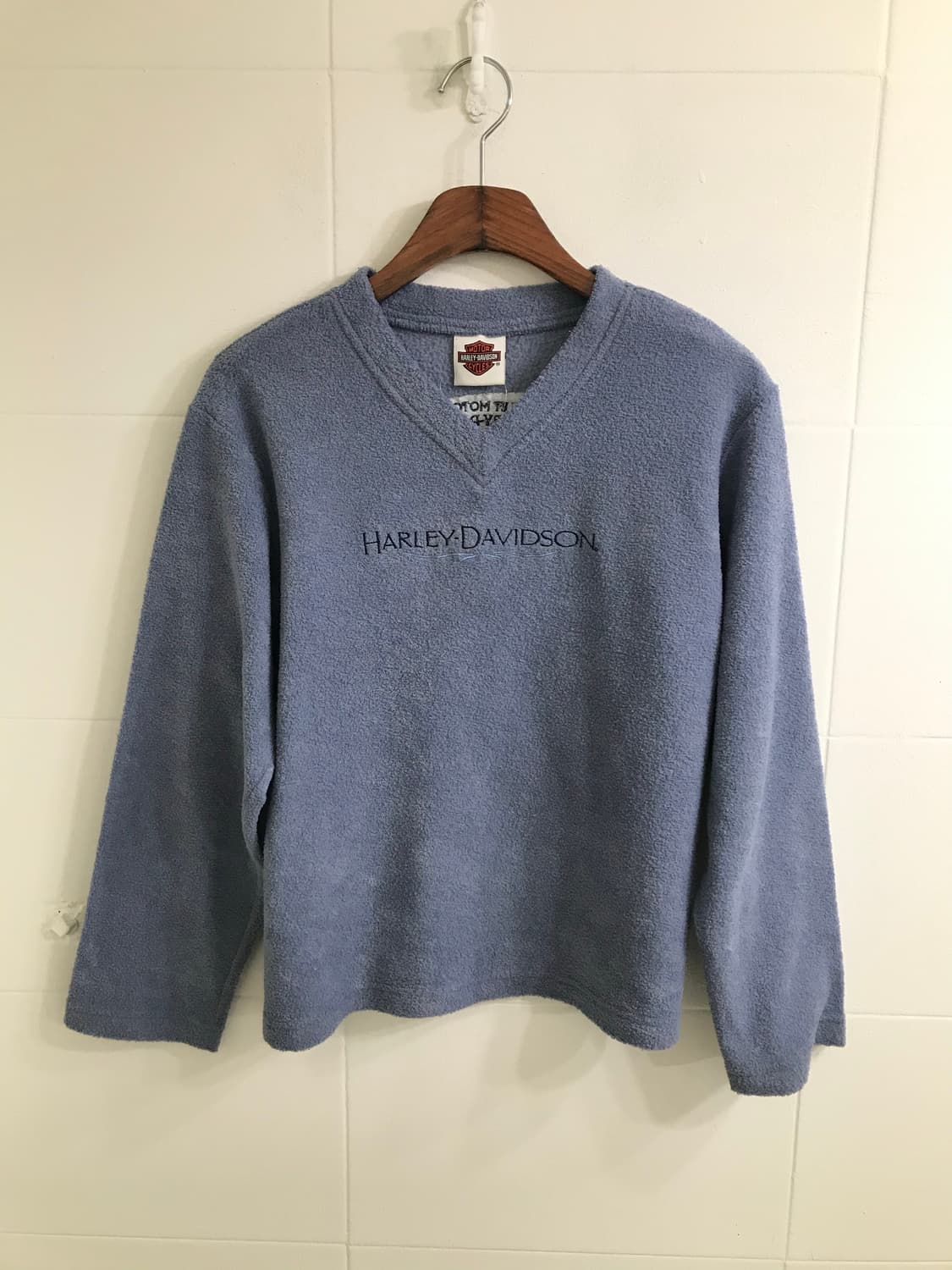 (상의 세트) 할리데이비슨 테리 맨투맨 + 그레이 후드집업 상품이미지4