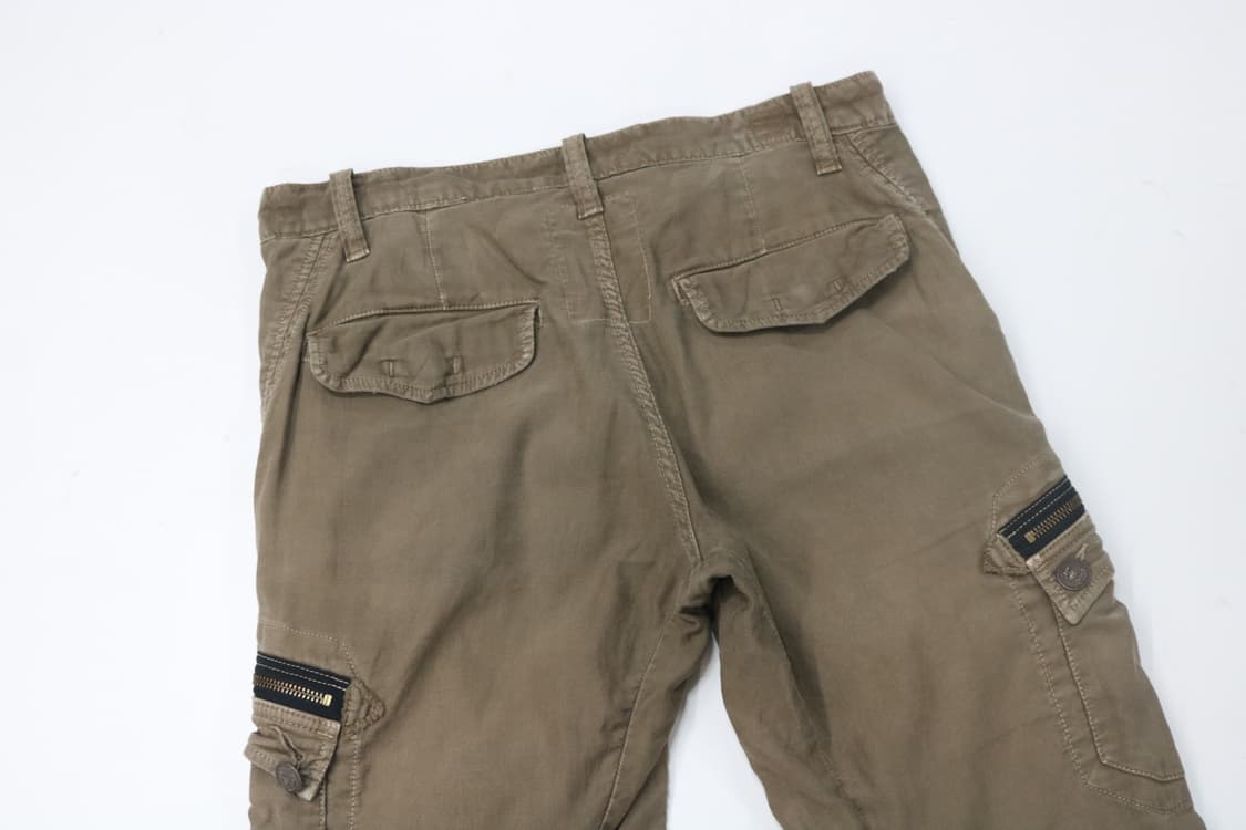 BARTACK 바택 빈티지 멀티 포켓 카키 카고 팬츠 상품이미지7