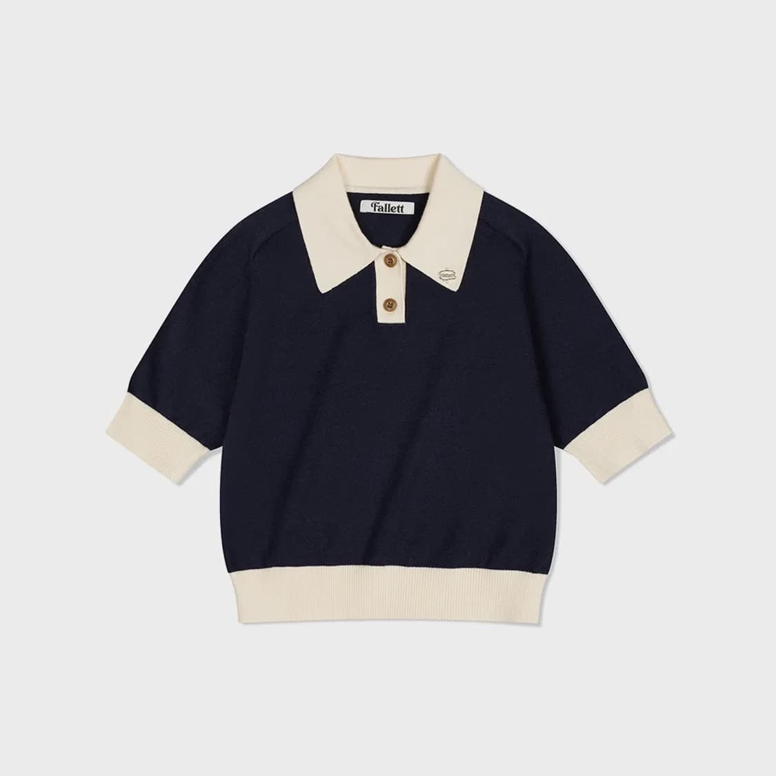 새상품) 팔렛 COLOR-BLOCK KNIT TOP 상품이미지1