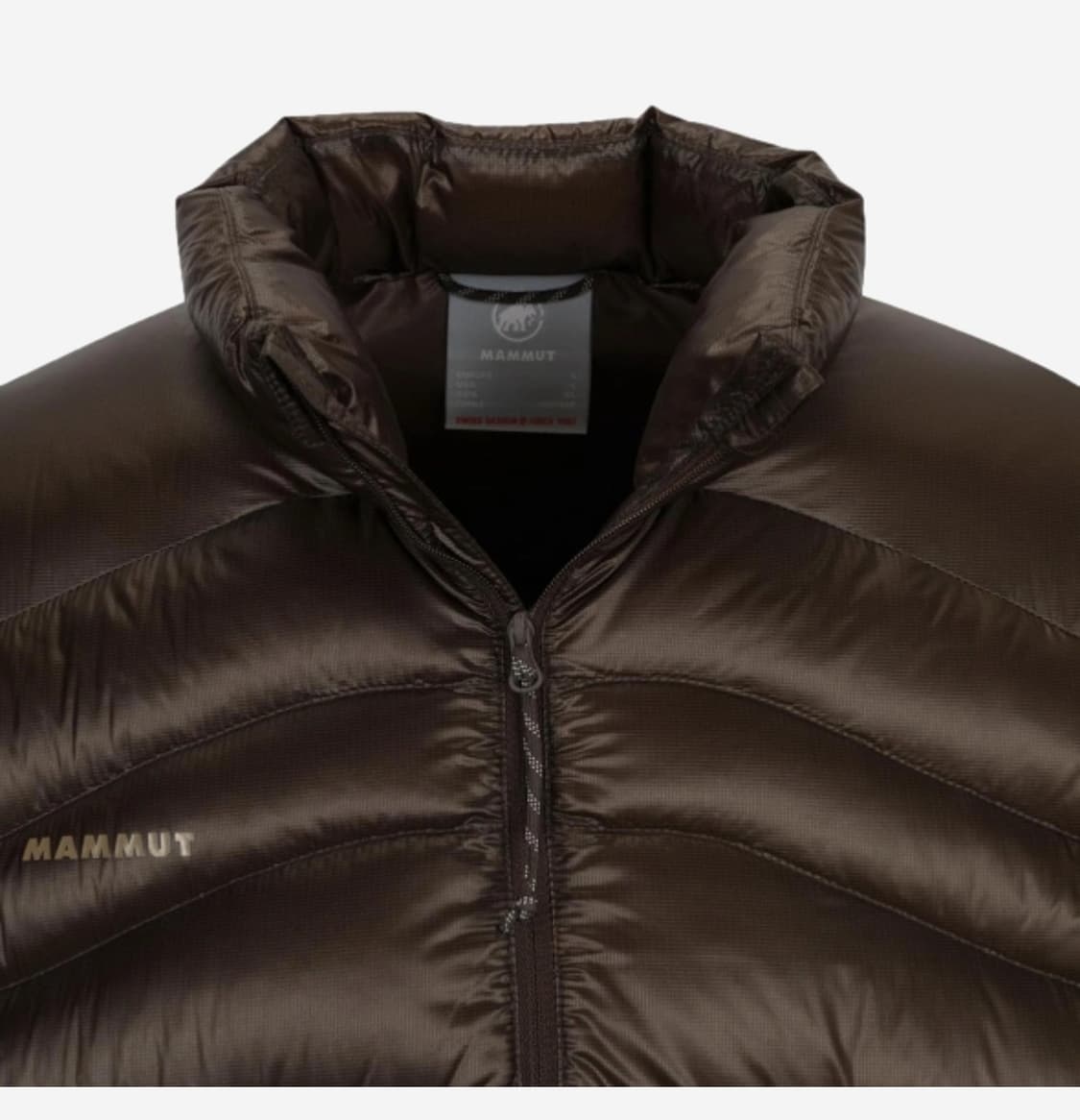 [새제품] 마무트 루프틱 경량구스다운 브라운 XXL 상품이미지5