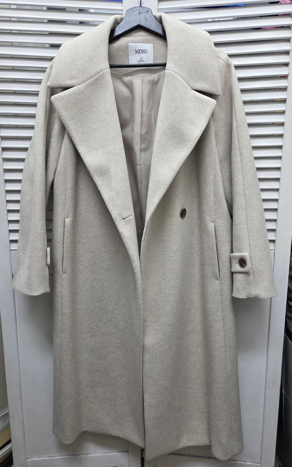 미쏘 울 롱코트 상품이미지2