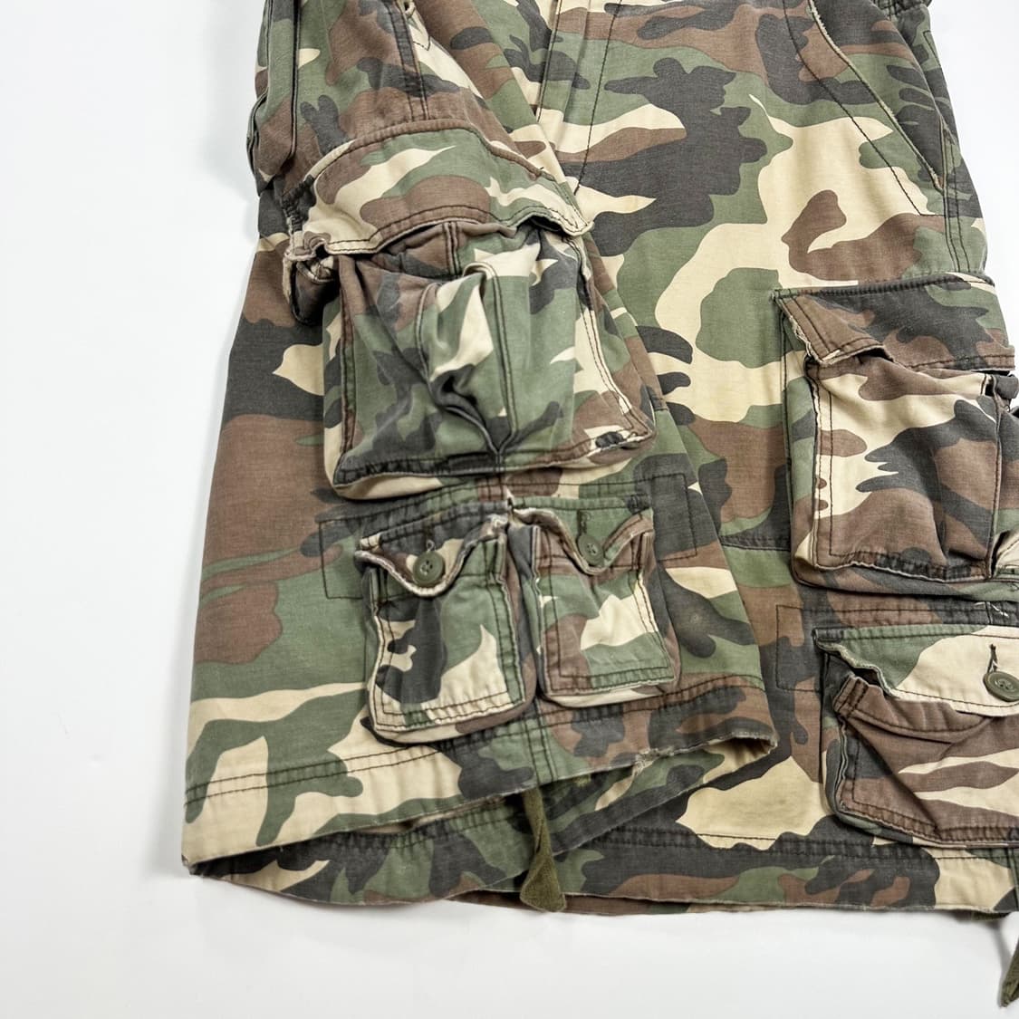 VTG 빈티지 버뮤다 카모 카고 반바지 팬츠 (34인치) 상품이미지3