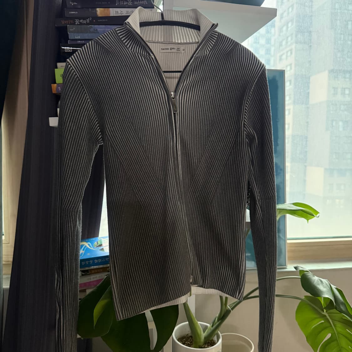 NACHE knit zip-up 상품이미지2