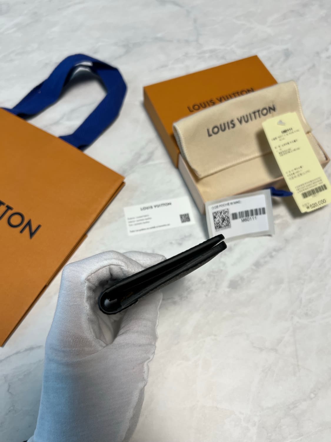 루이비통 포켓 오거나이저 모노그램 마카사 상품이미지6