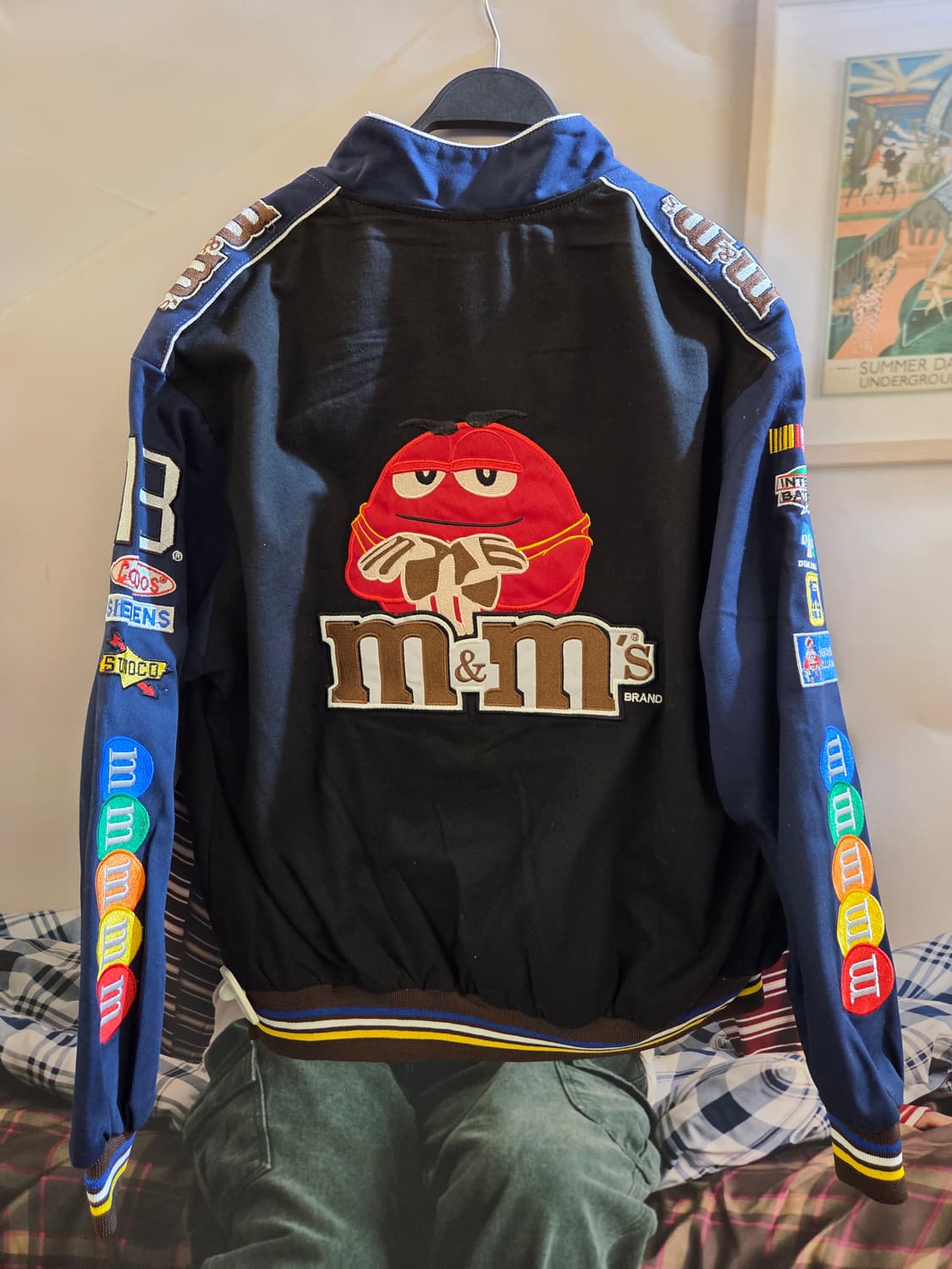 VINTAGE 빈티지 m&m 엠엔엠레이싱자켓 상품이미지5