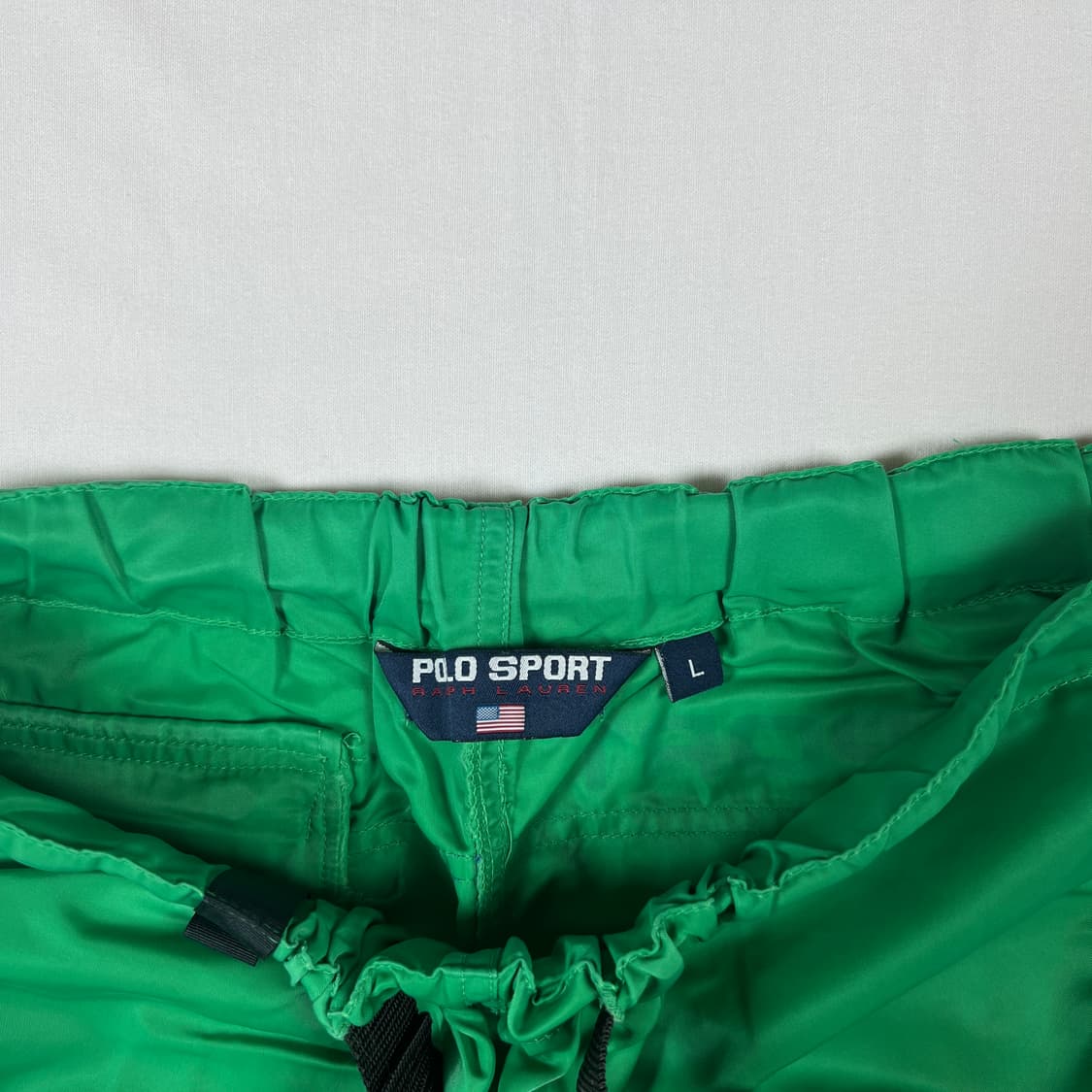 90‘s 폴로스포츠 스펠아웃 밴딩 스트랩 반바지 상품이미지6