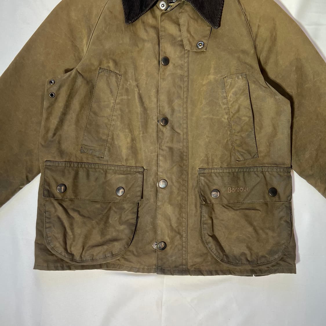 [M 8/9]바버 키즈 뷰포트 왁스자켓 상품이미지5