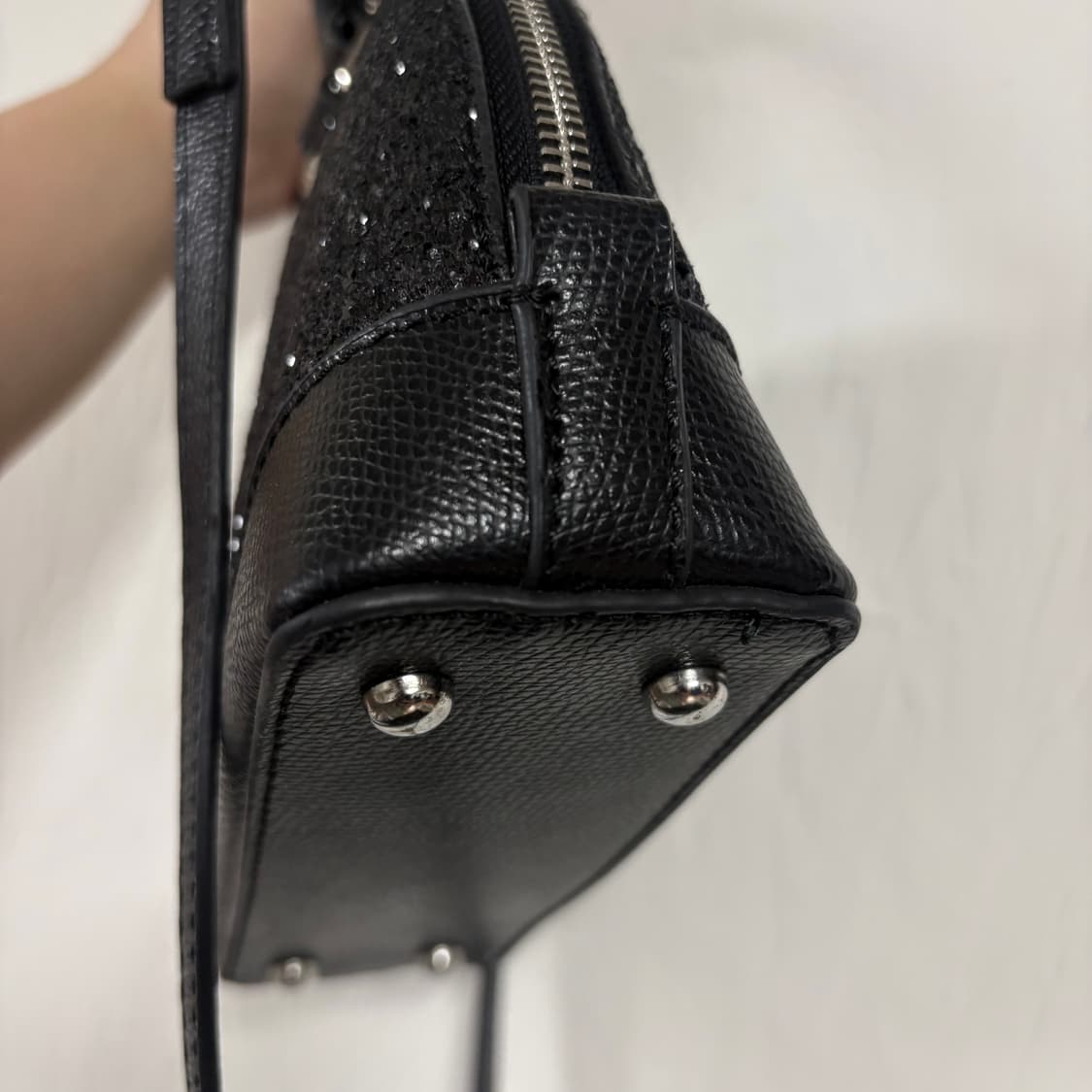 코치 블랙 미니 토트백 크로스백 상품이미지3