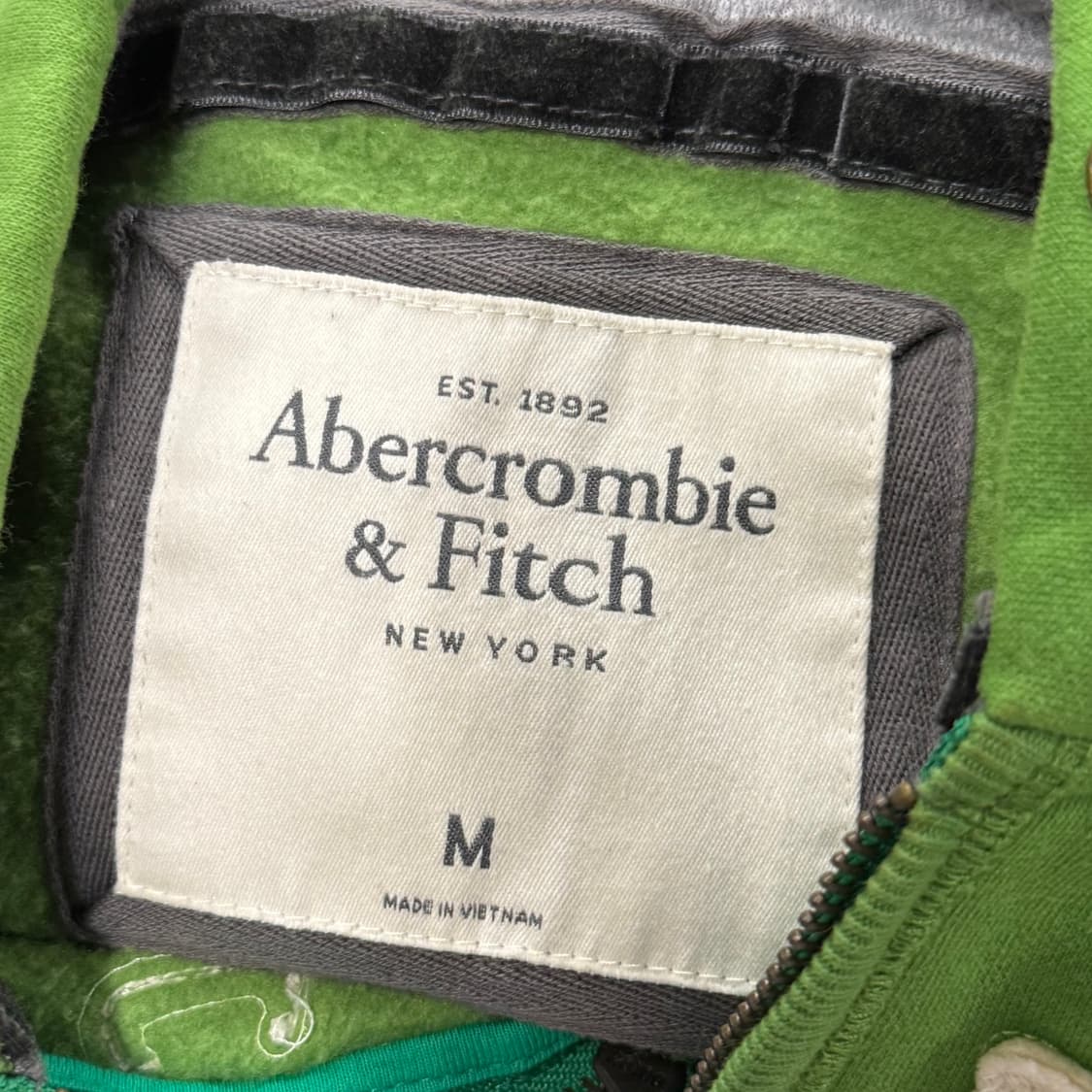 아베크롬비 말차 그린 후드집업 상품이미지6
