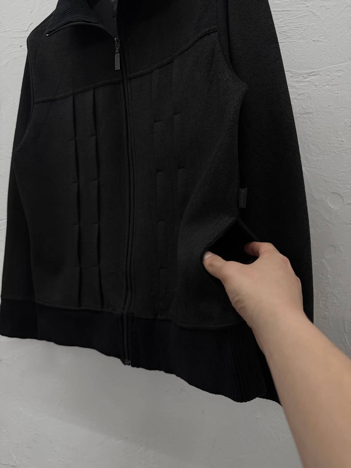 ficce 핀턱 집업 집업 상품이미지4