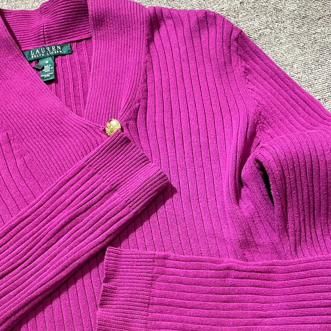 (M) LAUREN 로렌 랄프 로렌 숄카라 니트 상품이미지6