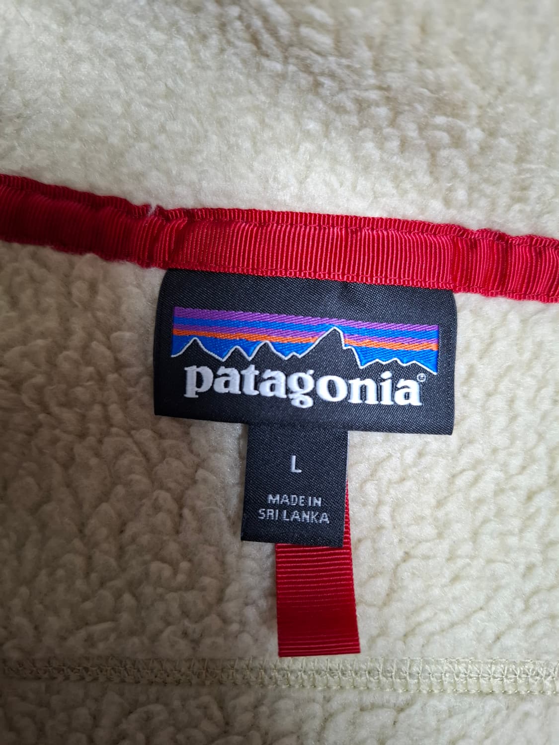 L 파타고니아 레트로 파일 베스트 아이보리 상품이미지3