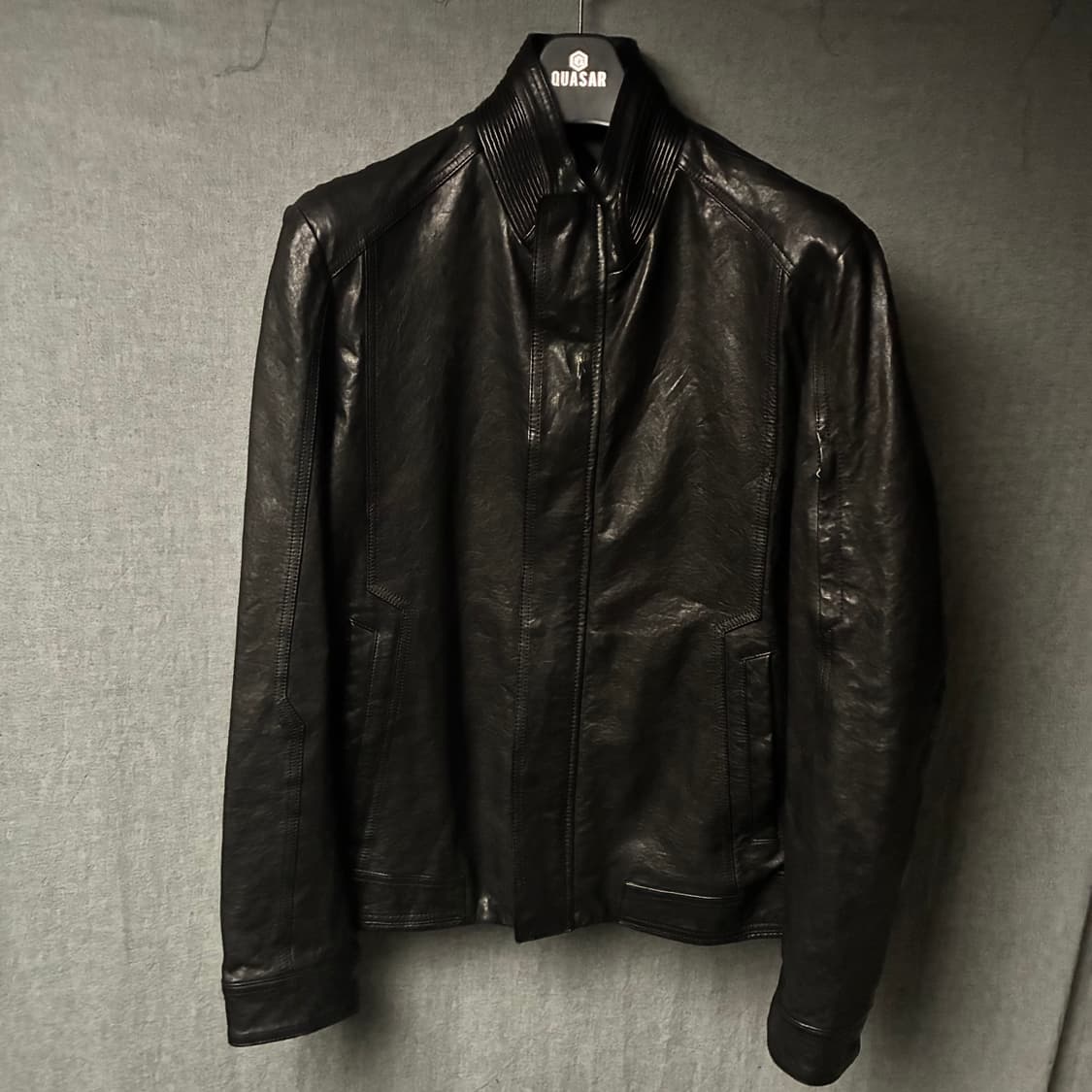 lamb skin leather jacket 상품이미지7