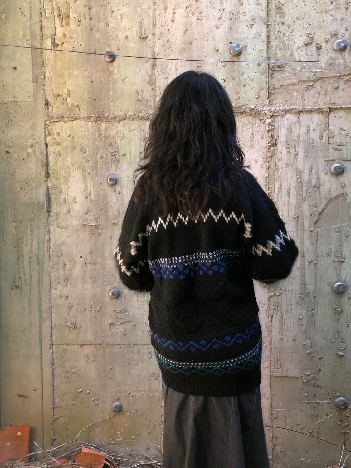 Kozy knit (wool 100%) 상품이미지4