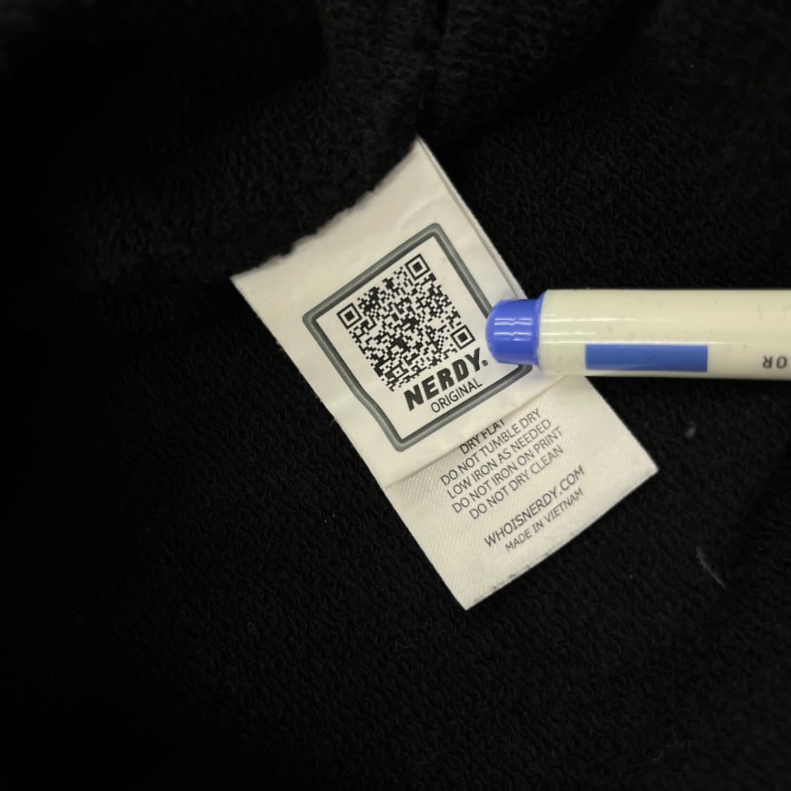 널디 그린로고 블랙 후드집업 M 상품이미지7