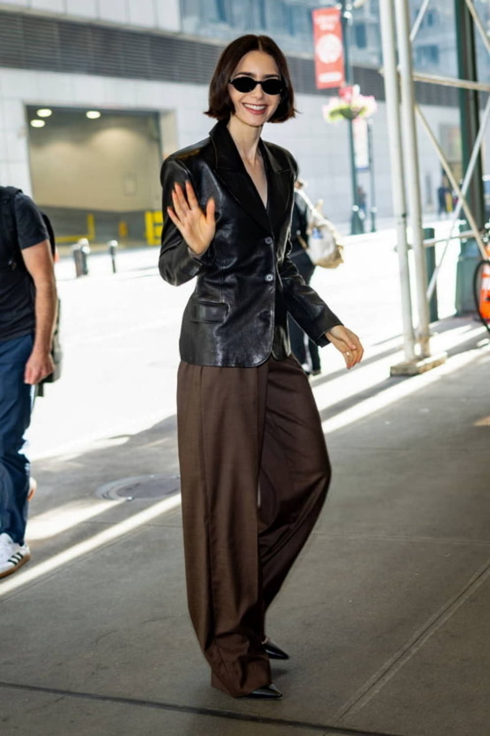 생로랑 sl 751 블랙 오벌 선글라스  상품이미지4