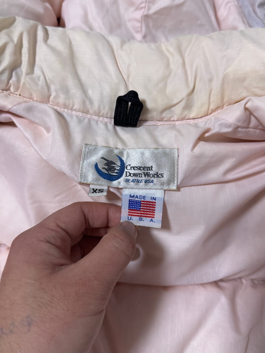 Usa 크레센트 다운 웍스 구스다운 패딩 상품이미지6