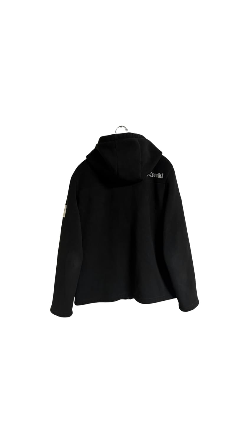 데상트 스위스 스키팀 레플리카 후드 플리스 자켓 상품이미지2