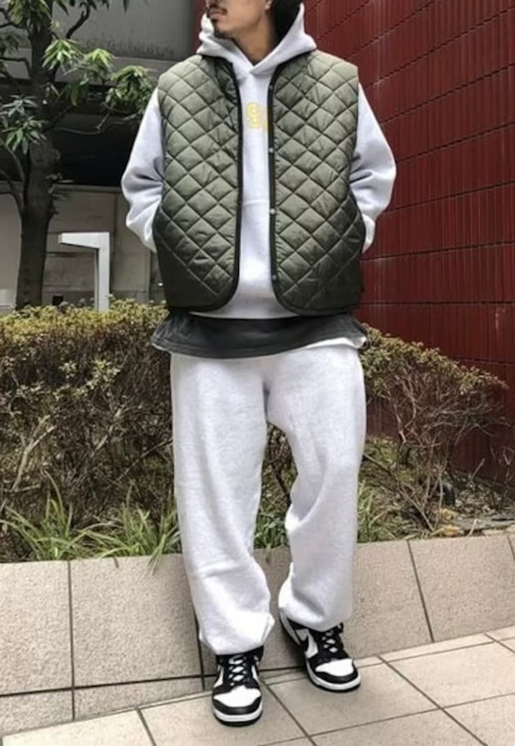 (L)빔즈 x 라벤햄 퀼팅 베스트 (블랙) 상품이미지10