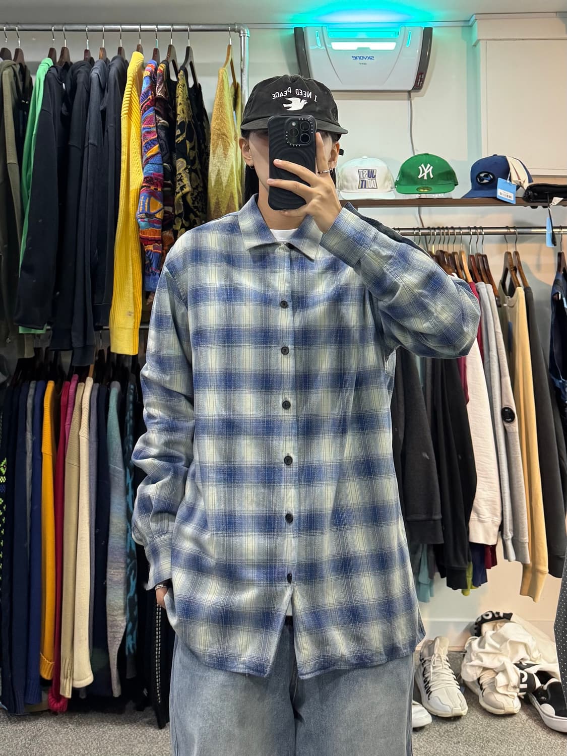 생로랑 파리 비스코스 플란넬 셔츠 상품이미지6