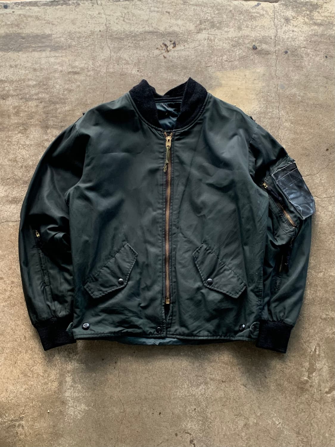 1950-60s 왕립 캐나다 공군 초기형 타입2 플라이트 자켓 상품이미지1