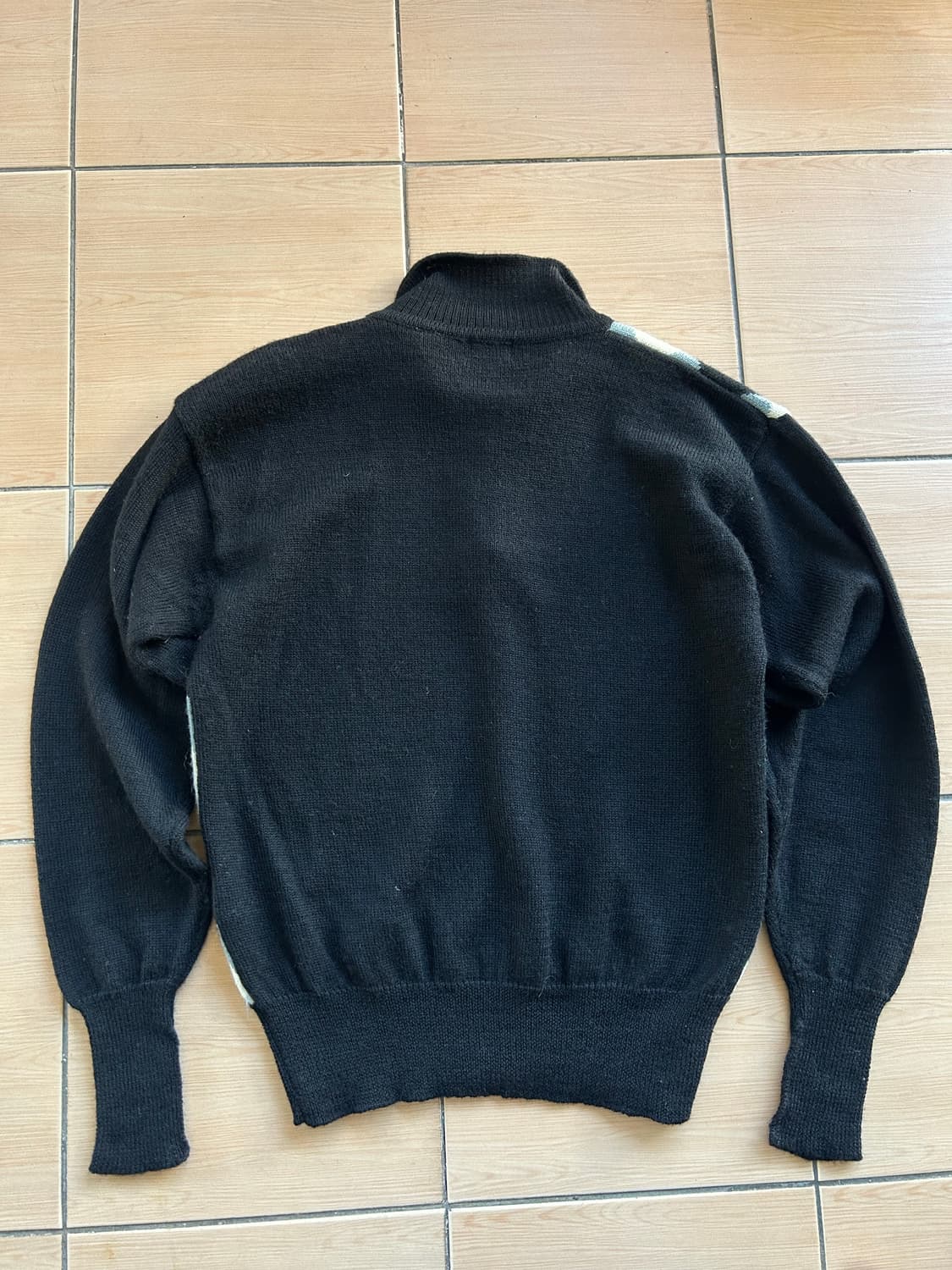 빈티지 아가일패턴 울니트 상품이미지4